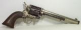 Colt Single Action Army 45 - 7 1/2" - Nickel Mgf 1883 - 1 of 20