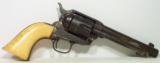 Colt Single Action Army 44-40 Nickel/Ivory—1880 - 1 of 19