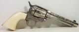 Colt Single Action Army 44-40 made 1910—Factory style Engraved - 1 of 21