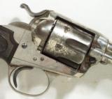Super Rare Antique Nickel Bisley Colt SAA - 3 of 22