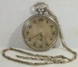 E F Co Longines Pocket Watch Made In 1927 - 1 of 5
