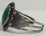 Nice Silver Turquoise Bracelet - 3 of 4