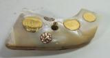Carved Pearl SAA Grips Gold-Gold-Gold - 2 of 3