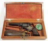 Rare Remington Rider Revolver With Engraved Case - 1 of 10