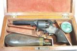 Rare Remington Rider Revolver With Engraved Case - 2 of 10