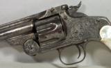 Smith & Wesson New Model #3 Engraved with Stock - 7 of 21