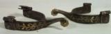 Robert Lincoln Causey Gold Inlaid Spurs - 1 of 13