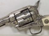 TEXAS SHIPPED FACTORY ENGRAVED COLT SINGLE ACTION ARMY - 9 of 25