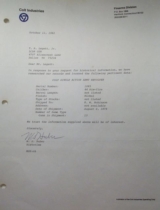 Rare Colt 44 Rimfire letter -1878 - 22 of 23