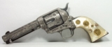 Colt Single Action Army 32/20 Engraved, Made 1900 - 5 of 23
