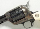 Colt Single Action Army 1st year 2nd Gen. Engraved - 7 of 21