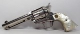 El Paso Shipped Colt SAA 44-40 Nickel Steer-Head Pearls - 6 of 20