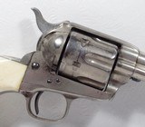 Colt Single Action Army 45 Nickel/Ivory made 1876 - 12 of 18