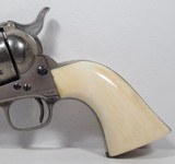 Colt Single Action Army 45 Nickel/Ivory made 1876 - 15 of 18