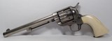 Colt Single Action Army 45 Nickel/Ivory made 1876 - 14 of 18