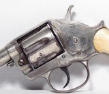 Colt Model 1878 4 inch Nickel/Ivory Etch Panel 44-40 - 7 of 20