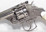 Smith & Wesson 44 DA Engraved/Pearls circa Early 1880’s - 7 of 18