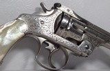 Smith & Wesson 44 DA Engraved/Pearls circa Early 1880’s - 3 of 18