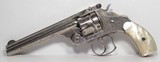 Smith & Wesson 44 DA Engraved/Pearls circa Early 1880’s - 5 of 18
