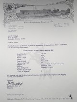 Colt Single Action Army 45 Texas shipped Factory Engraved 1892 - 21 of 21