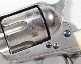 Colt Single Action Army 45 Nickel/Ivory made 1876 - 8 of 18
