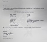 Colt SAA Black Powder 32/20 Rare 1892 - 20 of 20