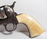 Interesting Pair of Colt Single Action Army 45’s made 1881 - 3 of 23