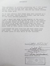 Interesting Pair of Colt Single Action Army 45’s made 1881 - 22 of 23