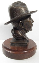 Collection of 4 Bronze Busts by Texas Artist Don Ray - 14 of 23