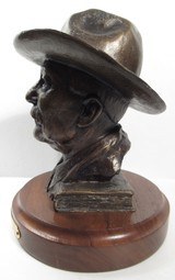 Collection of 4 Bronze Busts by Texas Artist Don Ray - 17 of 23
