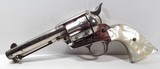 Colt SAA 44/40 – Nickel – Pearl – Made 1899 - 5 of 19