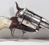 Colt SAA 44/40 – Nickel – Pearl – Made 1899 - 3 of 19
