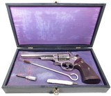 S&W 44 Mag – Pre 29-4 Screw Nickel – Letter - 1 of 24