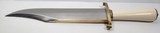 Randall Made Knife (RMK) Model 12 Smithsonian – Ivory Brass Back Bowie - 9 of 23