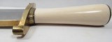 Randall Made Knife (RMK) Model 12 Smithsonian – Ivory Brass Back Bowie - 10 of 23