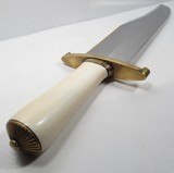 Randall Made Knife (RMK) Model 12 Smithsonian – Ivory Brass Back Bowie - 15 of 23