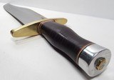 Randall Made Knife (RMK) – Model 12 Smithsonian Brass Back Bowie - 15 of 22