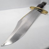 Randall Made Knife (RMK) – Model 12 Smithsonian Brass Back Bowie - 16 of 22