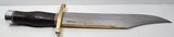 Randall Made Knife (RMK) – Model 12 Smithsonian Brass Back Bowie - 9 of 22