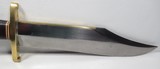 Randall Made Knife (RMK) – Model 12 Smithsonian Brass Back Bowie - 8 of 22