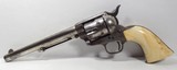 Colt Single Action Army .45 Carved Ivory—Leo Bradshaw collection—shipped1880 - 5 of 21