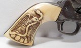 Colt Single Action Army .45 Carved Ivory—Leo Bradshaw collection—shipped1880 - 2 of 21