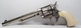 Colt Single Action Army 45 Nickel/Ivory - Made 1876 - 5 of 22