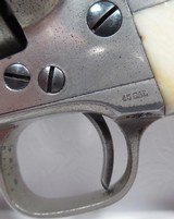 Colt Single Action Army 45 Nickel/Ivory - Made 1876 - 9 of 22