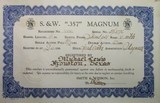 Historic Smith & Wesson Registered Magnum Texas Shipped - 6 of 25