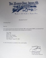 Marlin 1889 Factory Engraved Presentation Rifle - 23 of 25