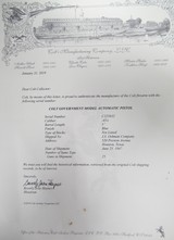 Texas Shipped Colt Govt. Model 45 – 1947 Letter - 17 of 17