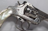 Smith & Wesson 44 DA Engraved/Pearls circa Early 1880’s - 13 of 18