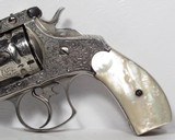 Smith & Wesson 44 DA Engraved/Pearls circa Early 1880’s - 15 of 18