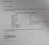 Colt SAA 45 - 7 ½” Barrel Shipped 1911 - 20 of 20